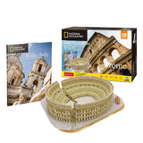 Kubisches lustiges 3D-Puzzle National Geographic Das Kolosseum