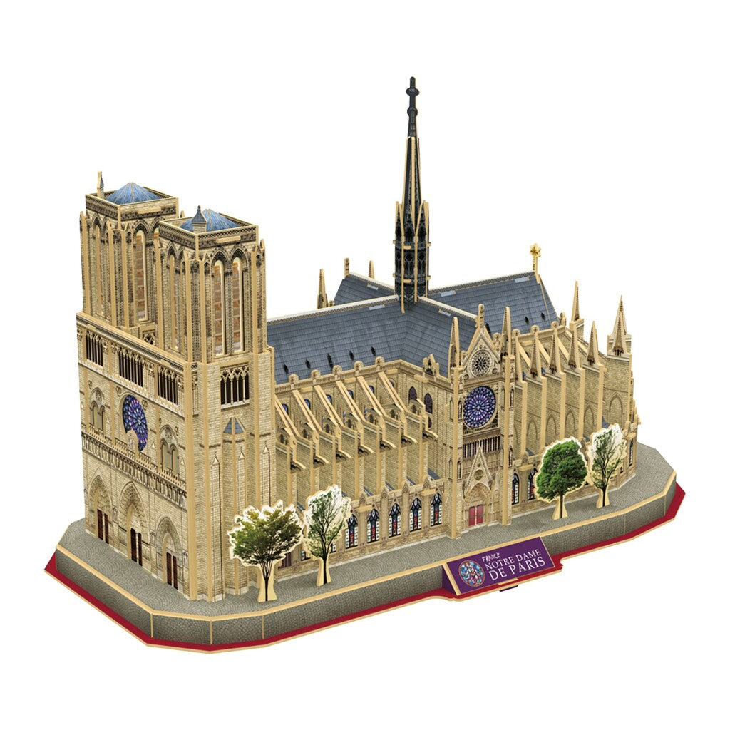 Kubisches lustiges 3D-Puzzle National Geographic Notre Dam Paris
