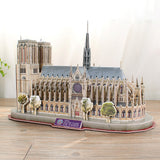 Kubisches lustiges 3D-Puzzle National Geographic Notre Dam Paris