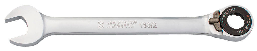 Unior GRS-Ratschenschlüssel mit offenem Ring, 11 mm