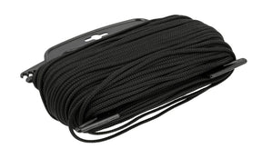 Vorel gevlochten touw 3mm 80m zwart