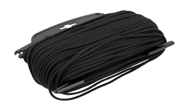 Vorel gevlochten touw 3mm 80m zwart