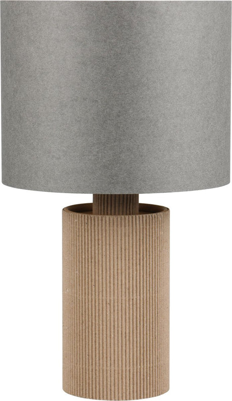 Trio Canio - Tischleuchte - Natur - exkl. Leuchtmittel 1x E14 4 W - Schnurschalter - grün
