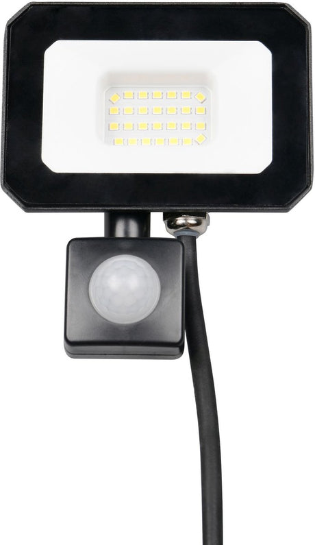 Rl Live Your Light Reality Funchal - Wandleuchte - Schwarz matt - inkl. 1x SMD 20 W - Bewegungsmelder - Wandmontage - nicht für externen Dimmer geeignet - neigbar - 4000k - Außenbeleuchtung - IP44