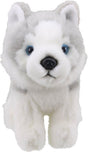The Puppet Company Handpuppe Husky Kuscheltier Lernspielzeug.