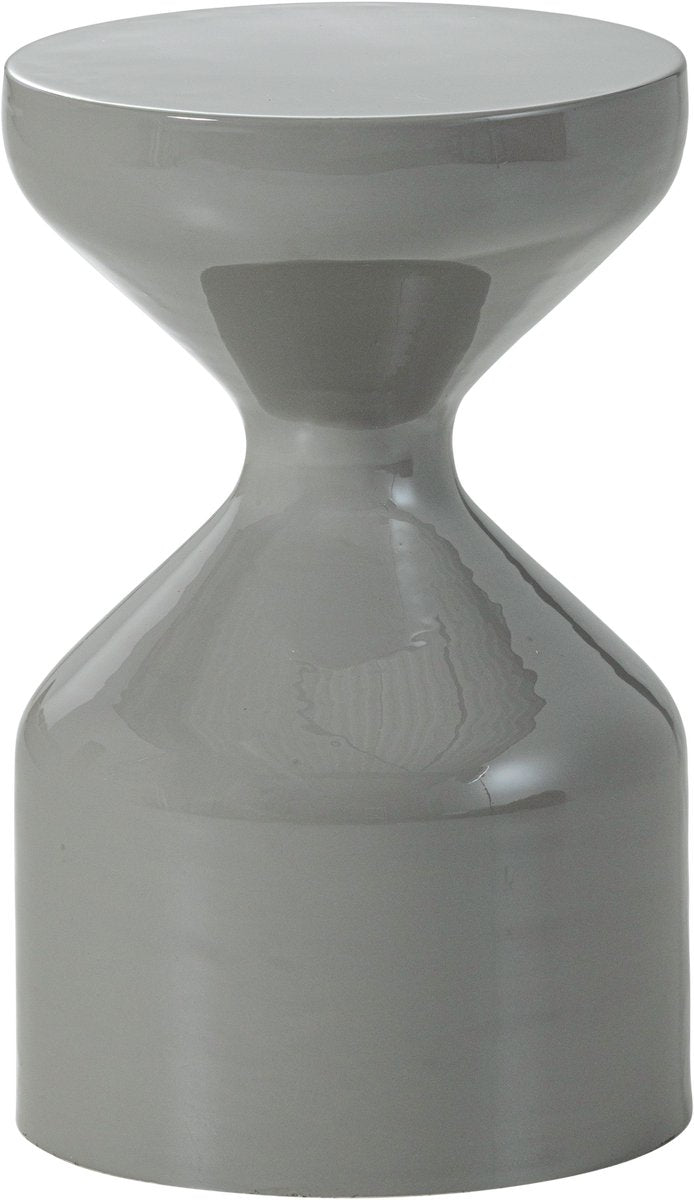 Woood floyd bijzettafel - metaal - lichtgrijs - 47x30x30