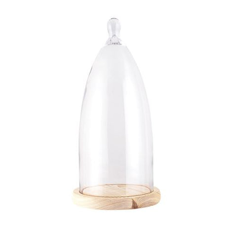 Clayre Eef Glasglocke 6gl3006 transparent 19x41 cm