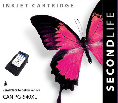 Kangaro SL-11011171 Patrone Secondlife Canon PG 540 XL Schwarz