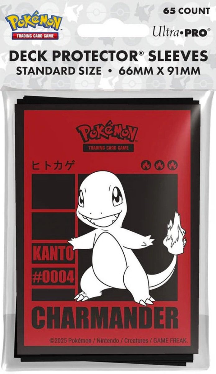 Ultrapro Pokémon Charmander Hüllen (65x)