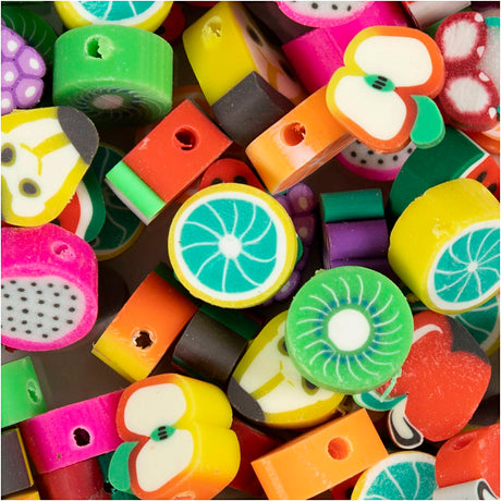 Kreativunternehmen http: www.cchobby.nl figure-beads-fruit-d-10-mm-hole-size-1-5-mm-60-piece-1-box