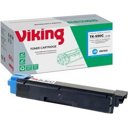 Tonercartridge viking kyocera tk590c cyaan