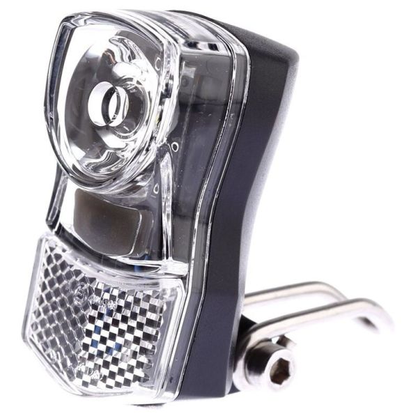 Ikzilight -Scheinwerfer Little 1x1W LED, Chrome, mit Klammer (Workshop -Verpackung)
