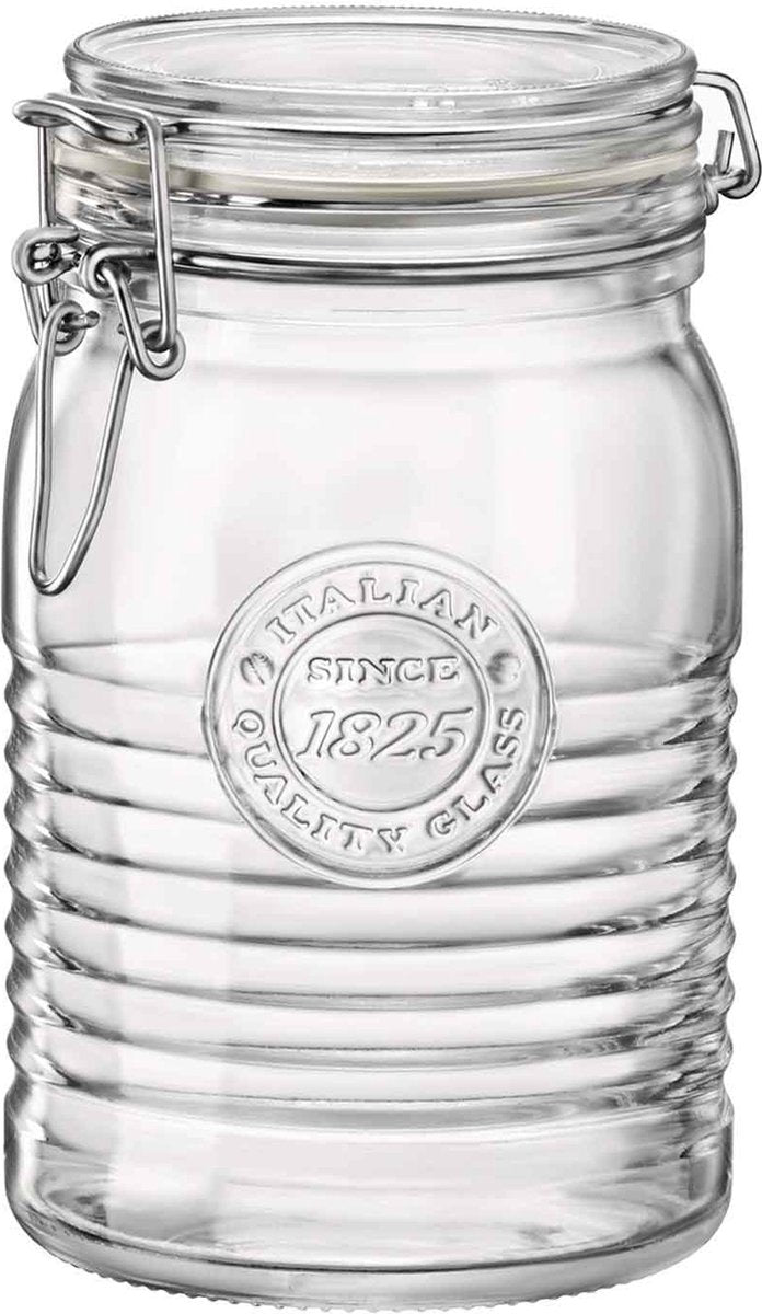 Bormioli Rocco Einmachglas Officina - ø 11 cm 1 Liter