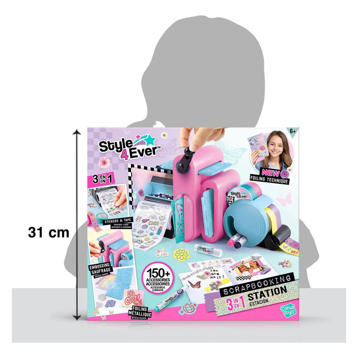 Style 4 Ever Scrapbooking 3-in-1-Bastelset