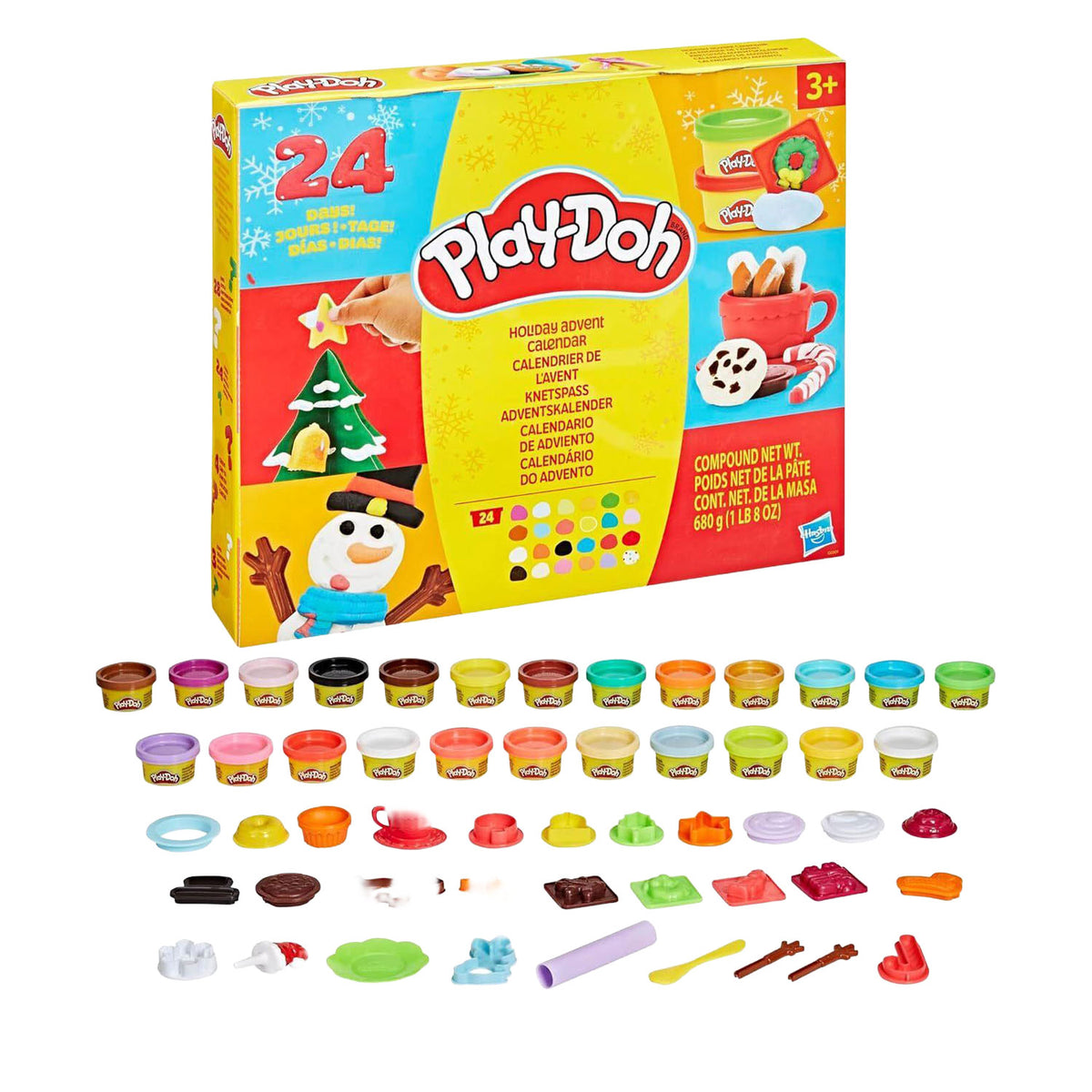 Play-Doh-Adventskalender-Spielset