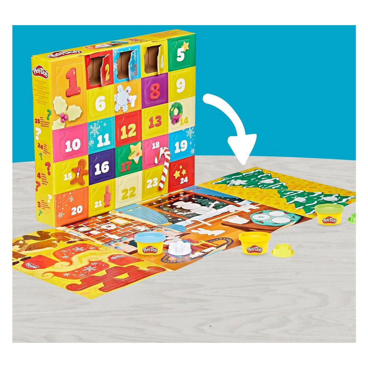 Play-Doh-Adventskalender-Spielset