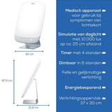 Beurer Beurer TL95 Lichttherapielampe 10000 Lux 30x37 cm Silberweiß