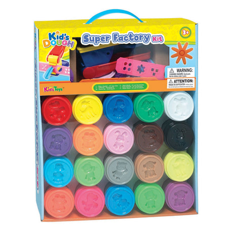 Kinderteig-Superfabrik-Ton-Set – 20-tlg.