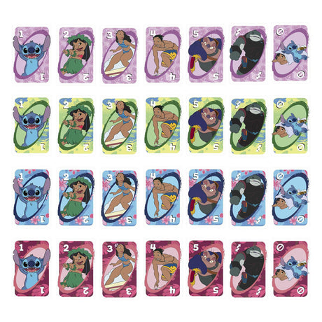 Mattel Uno Disney Lilo und Stitch Kartenspiel