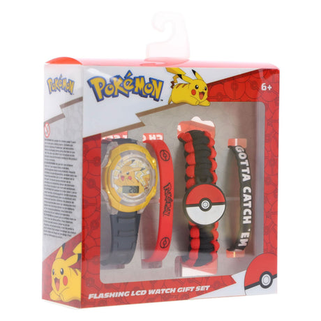 Accutime Pokémon-Uhr-Geschenkset