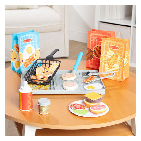 Melissa Doug – Wasser wow! Bratspielset – zauberhaftes Kochen mit Wasser