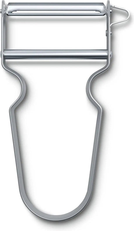 Victorinox Rex-Schäler – kultiger Schäler – ultrascharf – ergonomisch – Aluminium – gebürstet