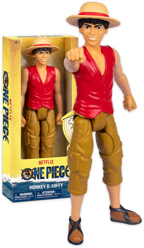 Moose Toys One Piece – große Actionfigur Ruffy – bewegliche Figur von 30 cm Höhe