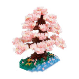 Bandai Nanoblock-Baukasten Luxus-Kirschblütenbaum – 990-tlg.