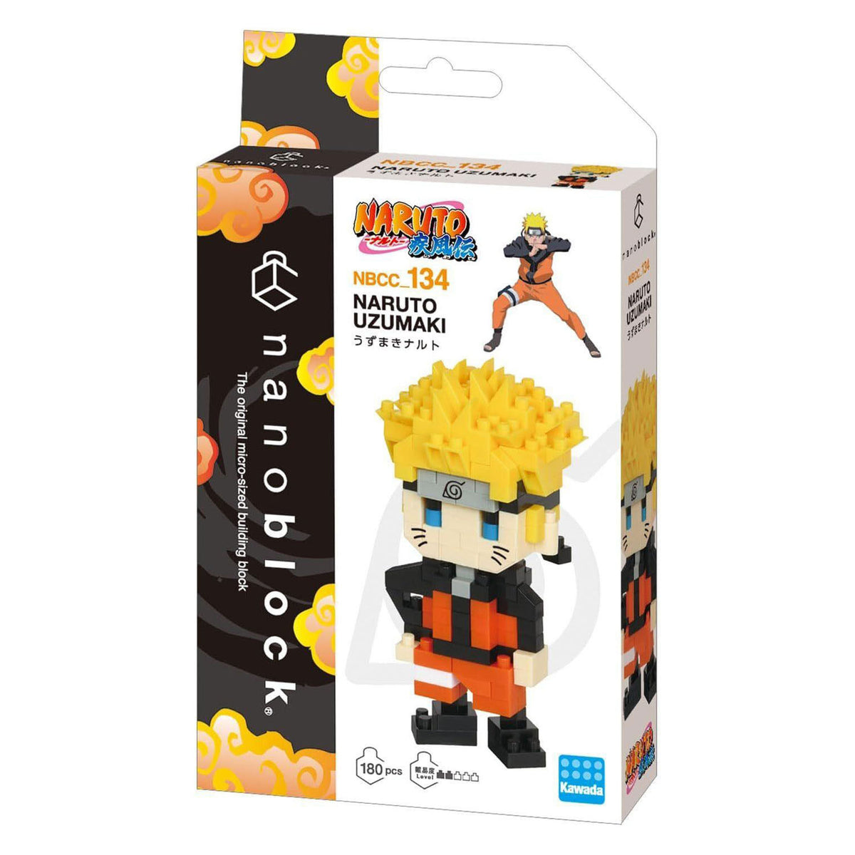 Bandai Nanoblock Bauset Naruto – 180 Teile.