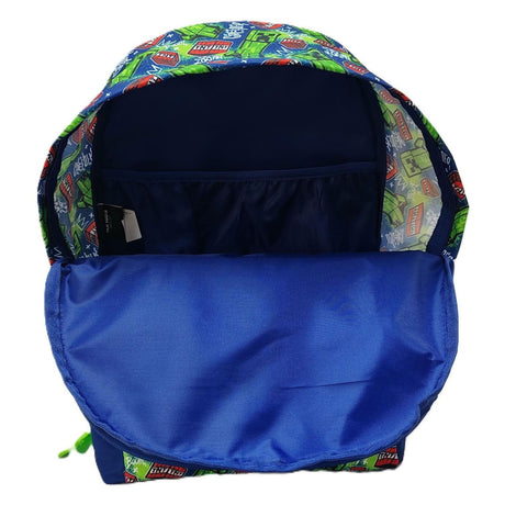 Minecraft-Rucksack mit Vordertasche – 42 x 30 x 18 cm