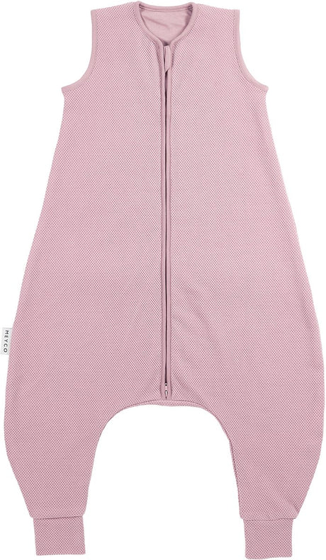 Meyco Baby Studio Collection klassischer Schlaf-Overall-Pullover – Lila-Rosa – 92 cm – 1,0 Tog