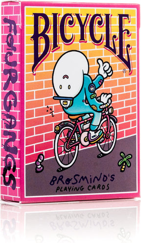 Bicycle brosmind fourgang - premium playing cards - ultimates - poker - collectible