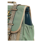 Caméléon schooltas glossy green - 38cm