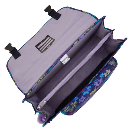 Preppy-Rucksack von Kipling – dunkler Blumenstempel