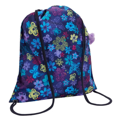 Kipling supertaboo gymtas - dark flower stamp