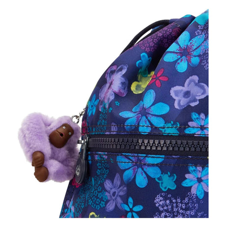 Kipling supertaboo gymtas - dark flower stamp