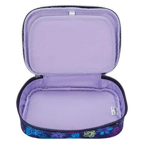 Kipling 100 pens etui dark flower stamp