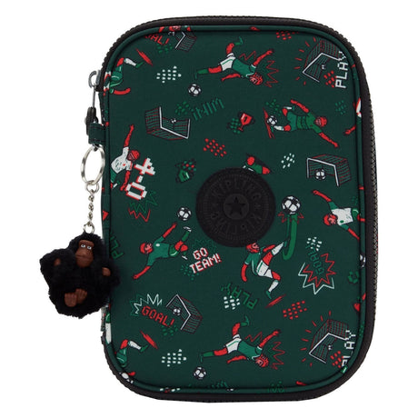 Kipling 100 Federmäppchen – Fußballdruck