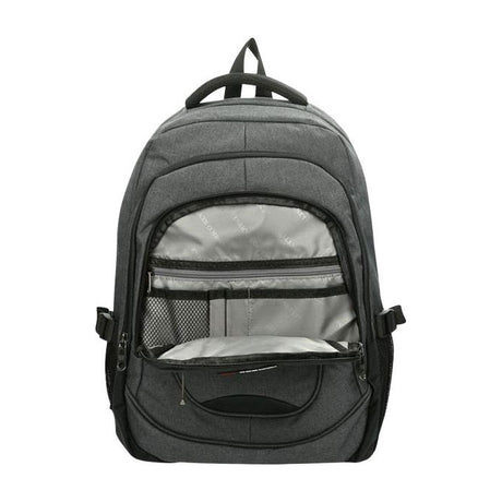 Enrico benetti rugzak hamburg grijs - laptop 17 inch