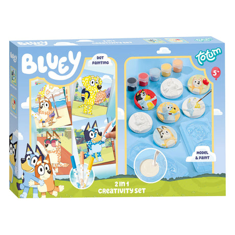 Creative craft group bluey 2in1 creativity set