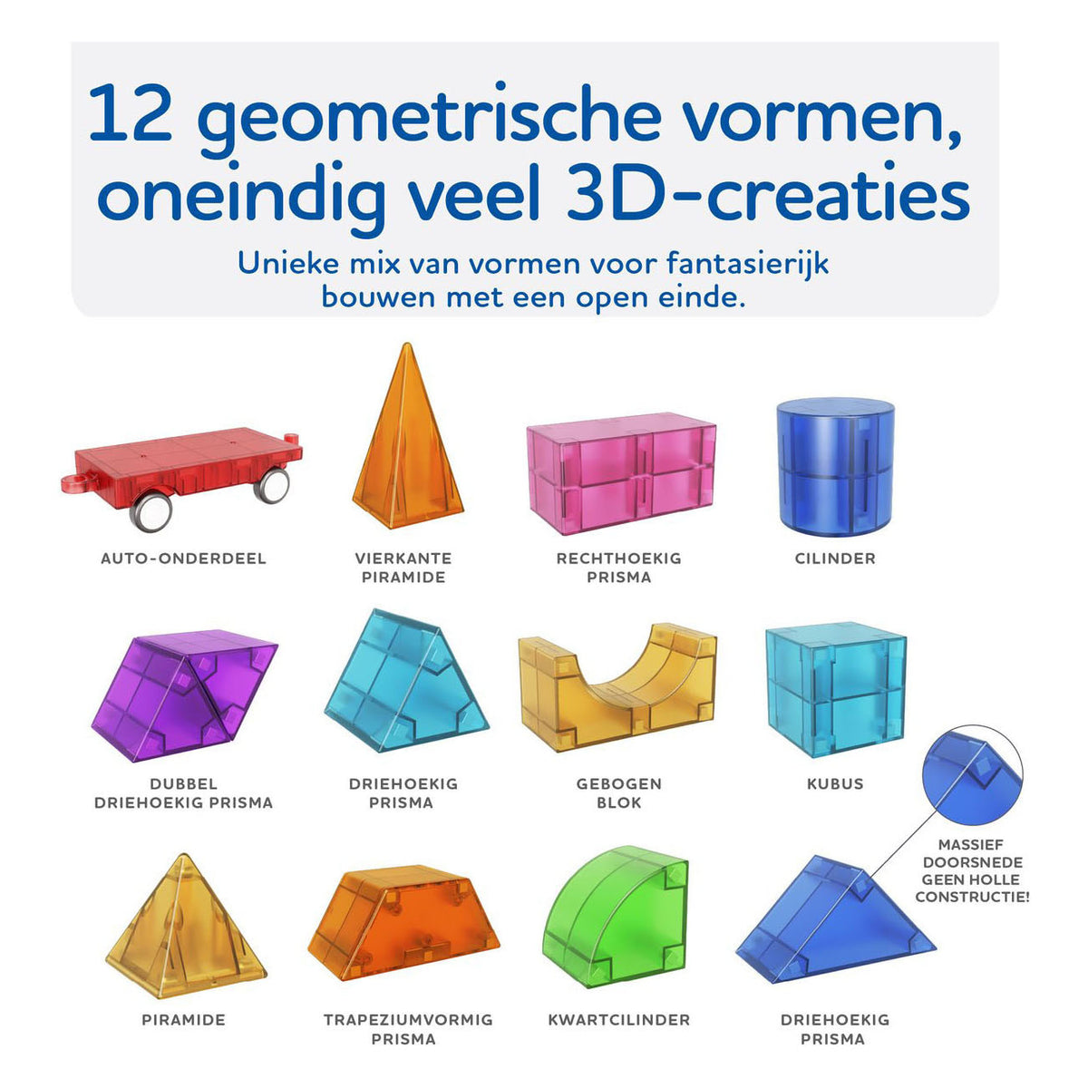 Clics cubo creative pack magnetisch bouwspeelgoed - 85dlg.