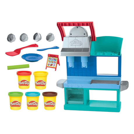 Playdoh Restaurant mit vielbeschäftigten Köchen