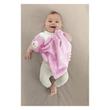 Lobbes maxi knuffel roze 47x40cm
