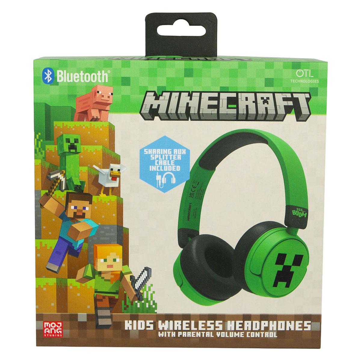 OTL-Technologien Bluetooth-Kopfhörer Minecraft (MC1231)