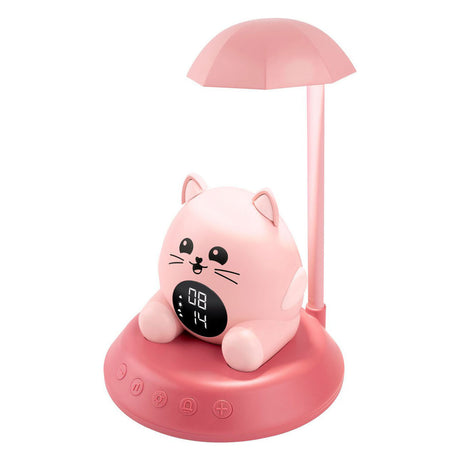 Bigben Hibuddies Hibuddies Nachtlampenwecker mit Soundeffekten für Kinder – Sun the Cat – Schlaftrainer