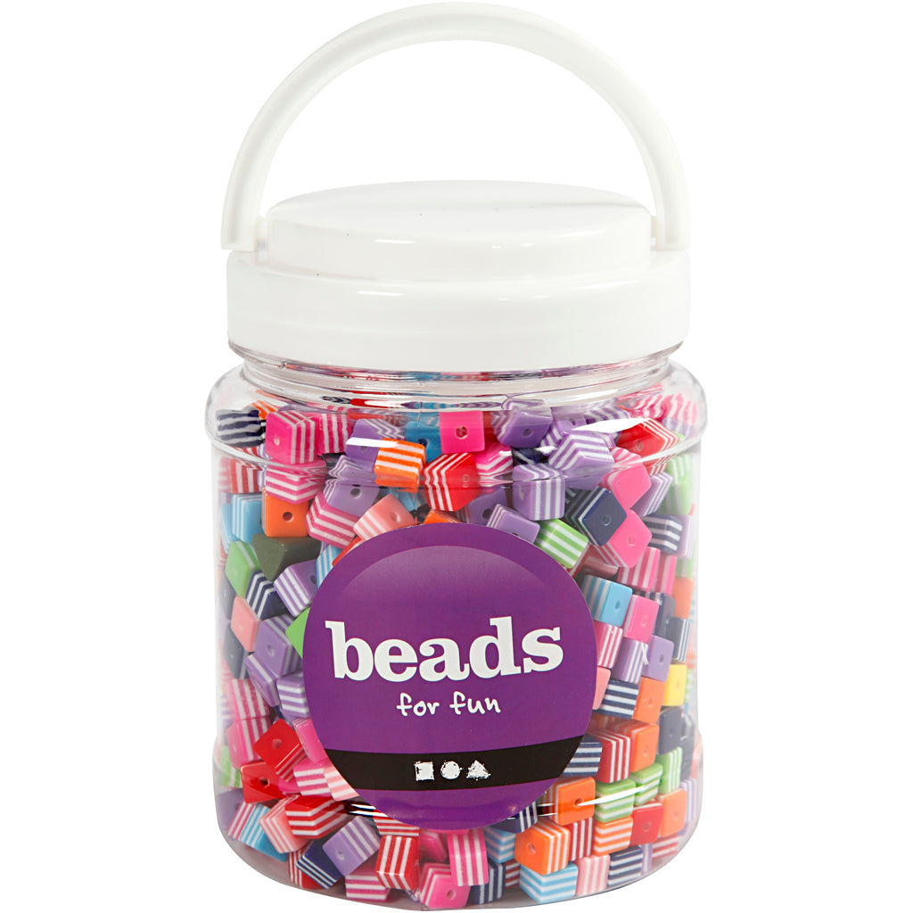 Https: www.cchobby.nl multi-mix-size-8x8-mm-hole-size-2-5-mm-ca. 950-piece-500-gr-700-ml-1-box
