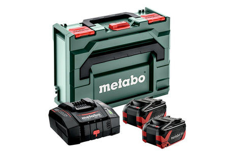 Metabo Basisset 2 x LiHDX 18V 8,0 Ah | mit ASC 290 Superschnellladegerät - 685305000