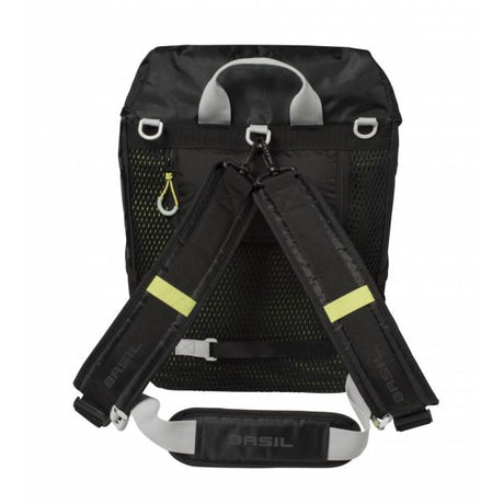 Basilikum Miles Dawypack - Sporty Bicycle Bag - Unisex - schwarzer Kalk