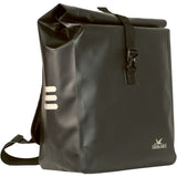 Greenlands 100 % wasserdichter Rucksack-Fahrradtasche 23 Liter 31 x 50 x 15 cm – Schwarz