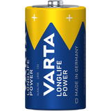 Varta Batterie Longlife Power – Hochenergiebatterie Mono 2-teilig Blis Longlife